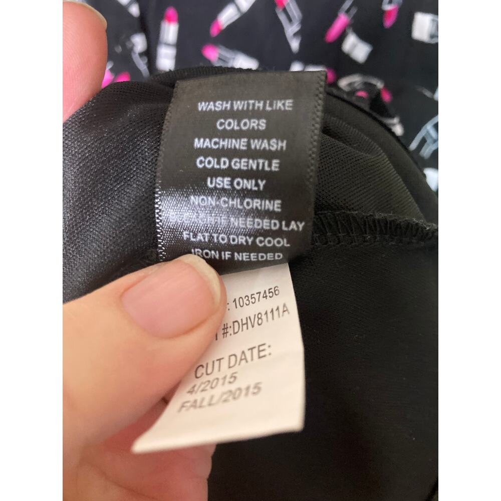 Torrid Lipstick Dress Novelty Print Size‎ 0 - Picture 4 of 6